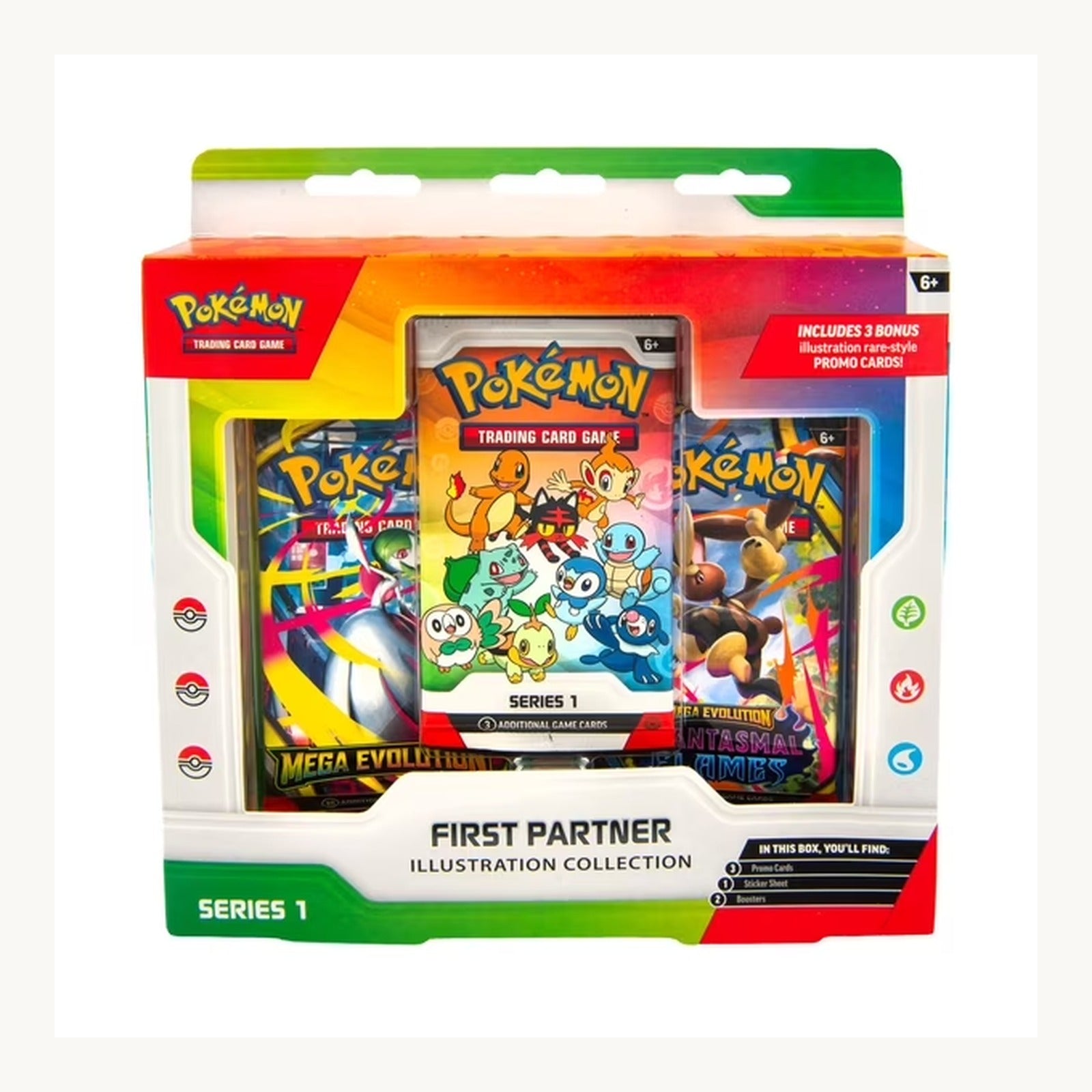 Pokemon First Partner Booster Illustration Collection - Series 1