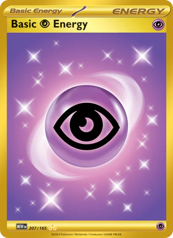Basic Psychic Energy #207/165 Scarlet & Violet 151 Near Mint Pokemon Card