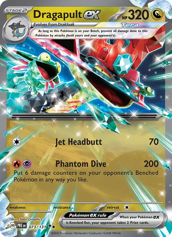 Dragapult ex - Prismatic Evolutions - #073 - Near Mint - Pokemon Card